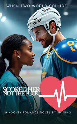 SCORED HER HEART, NOT THE PUCK.